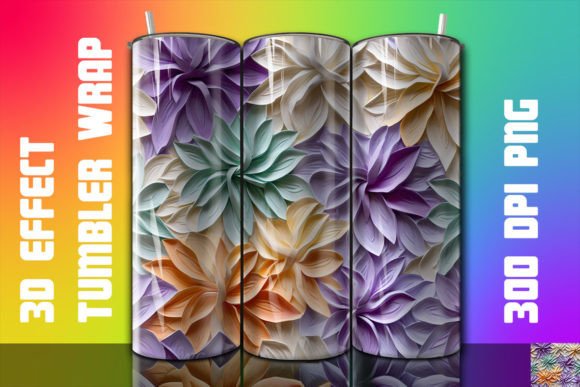 3D Crocus Tumbler 1: A Unique and Stylish Beverage Holder