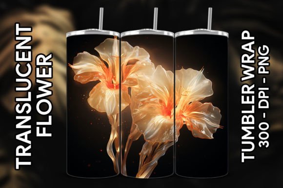 3D Gladiolus Tumbler: A Unique and Stylish Beverage Container
