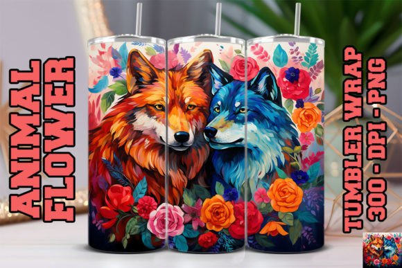 Discover the Unique 3D Wolves Tumbler: A Stylish and Functional Drinkware Option