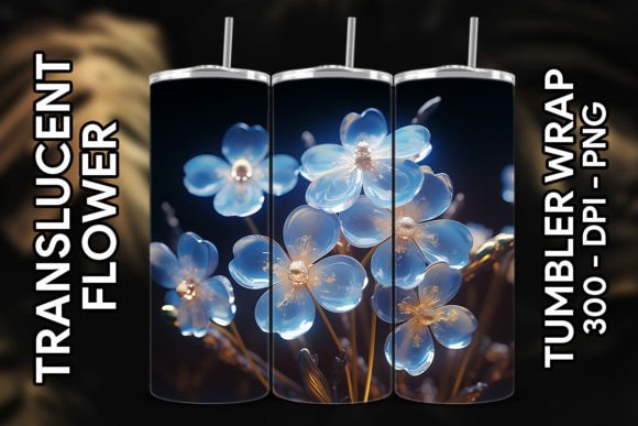 Discover the Versatile 3D Forget-Me-Not Tumbler 3 for Your Creative Projects
