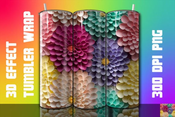 Discover the Versatility of 3D Zinnia Tumbler 3 for Your Creative Projects