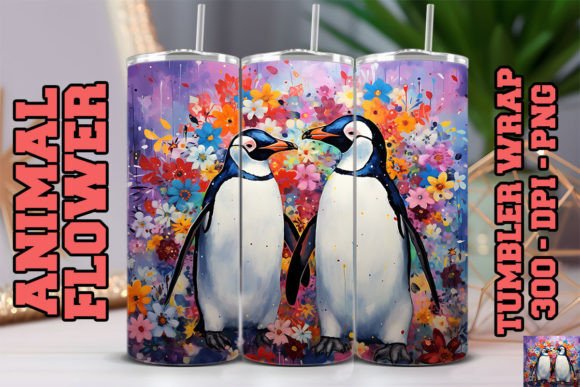 Explore the Charming 3D Penguins Tumbler 2