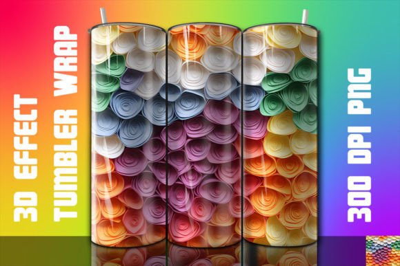 Explore the Elegance of 3D Daffodil Tumbler 1