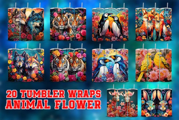 Exploring 3D Flower, Animal, Tumbler Wraps: A Unique Way to Personalize Your Drinkware