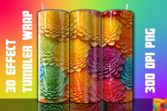 Exploring the 3D Marigold Tumbler: A Versatile Design Asset for Your Projects