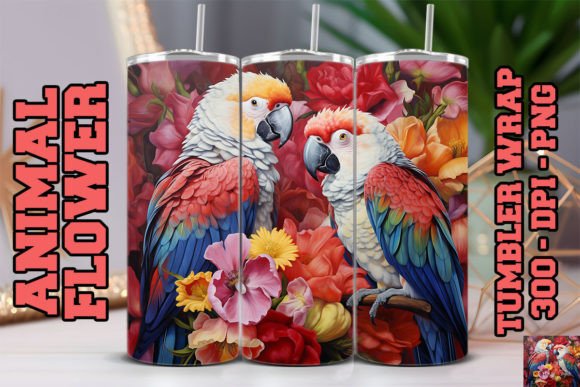 Exploring the 3D Parrots Tumbler 1: A Unique and Versatile Design Asset