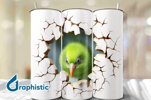 Kiwi 3D Smashed Wall Art 22: A Versatile Tool for Creative Projects