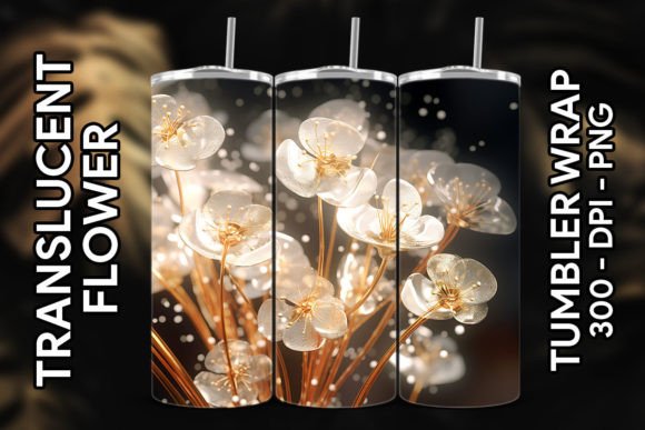 Transform Your Drinkware with the 3D Baby's Breath Tumbler: A Trend-Setting Design Solution