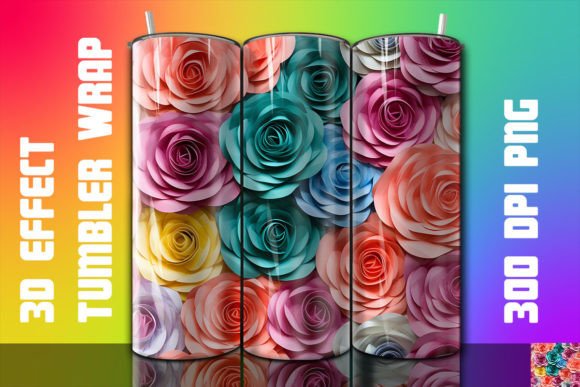 Unveiling the 3D Rose Tumbler 2: A Unique Addition to Your Collection